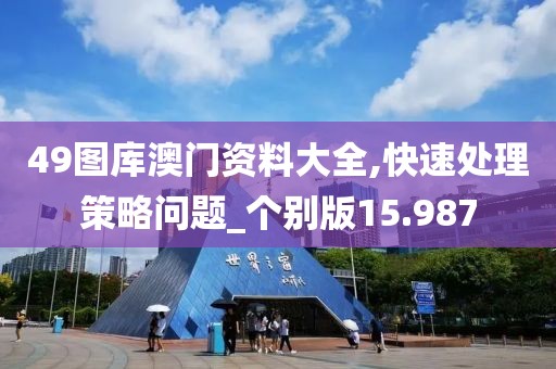 49图库澳门资料大全,快速处理策略问题_个别版15.987