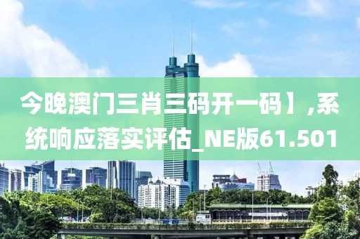 今晚澳门三肖三码开一码】,系统响应落实评估_NE版61.501