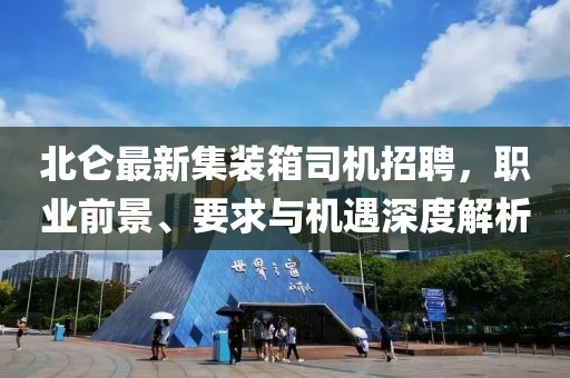 北仑最新集装箱司机招聘，职业前景、要求与机遇深度解析