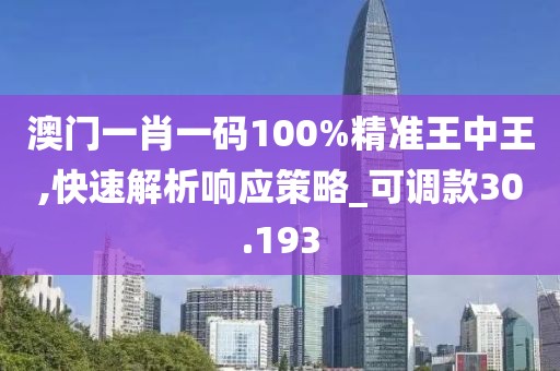 澳门一肖一码100%精准王中王,快速解析响应策略_可调款30.193