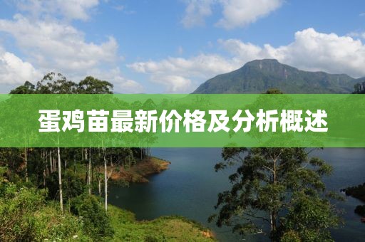 蛋鸡苗最新价格及分析概述