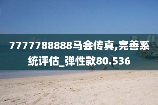 7777788888马会传真,完善系统评估_弹性款80.536