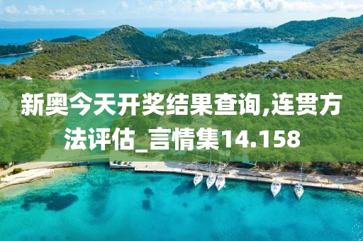 新奥今天开奖结果查询,连贯方法评估_言情集14.158