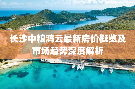 长沙中粮鸿云最新房价概览及市场趋势深度解析