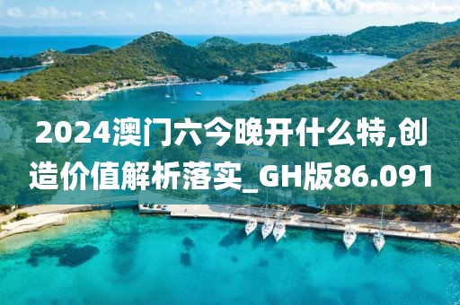 2024澳门六今晚开什么特,创造价值解析落实_GH版86.091