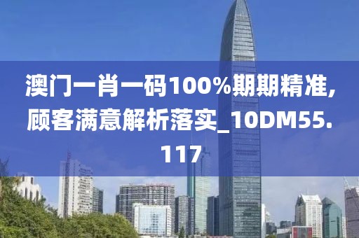 澳门一肖一码100%期期精准,顾客满意解析落实_10DM55.117