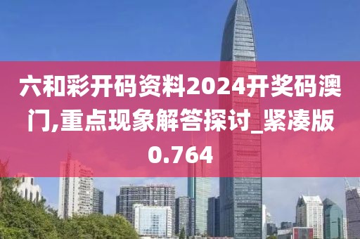 六和彩开码资料2024开奖码澳门,重点现象解答探讨_紧凑版0.764