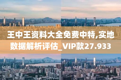 王中王资料大全免费中特,实地数据解析评估_VIP款27.933