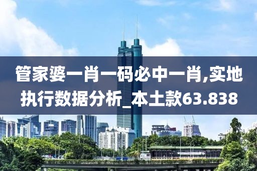 管家婆一肖一码必中一肖,实地执行数据分析_本土款63.838