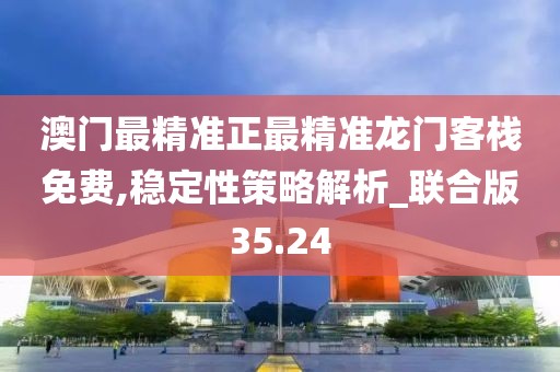 澳门最精准正最精准龙门客栈免费,稳定性策略解析_联合版35.24