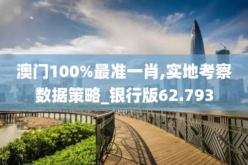 澳门100%最准一肖,实地考察数据策略_银行版62.793