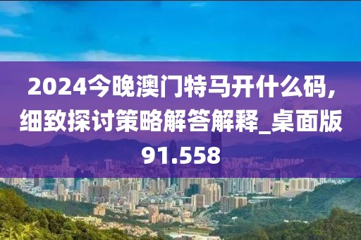 2024今晚澳门特马开什么码,细致探讨策略解答解释_桌面版91.558