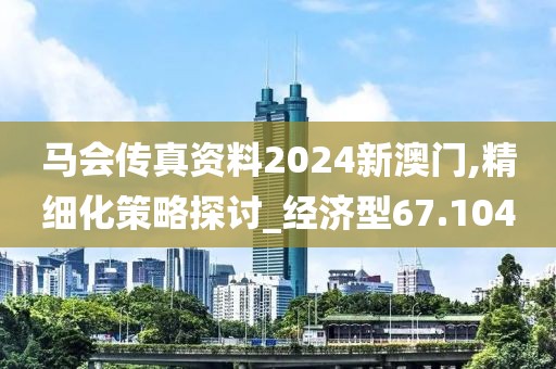 马会传真资料2024新澳门,精细化策略探讨_经济型67.104