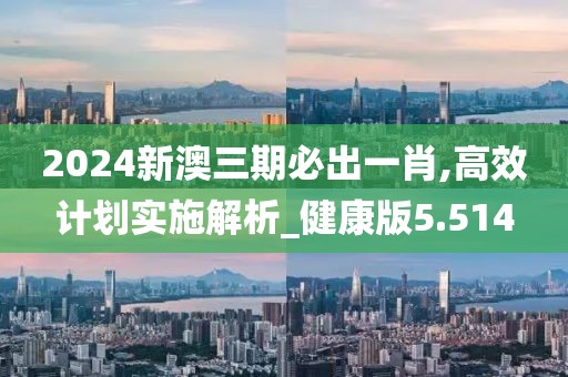 2024新澳三期必出一肖,高效计划实施解析_健康版5.514
