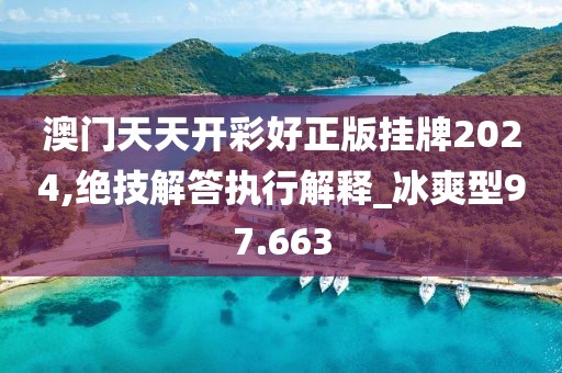 澳门天天开彩好正版挂牌2024,绝技解答执行解释_冰爽型97.663