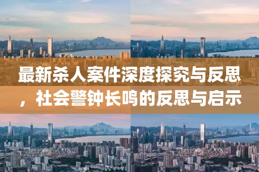 最新杀人案件深度探究与反思，社会警钟长鸣的反思与启示