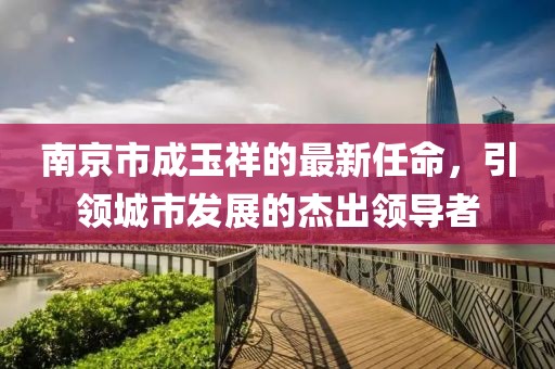 南京市成玉祥的最新任命，引领城市发展的杰出领导者