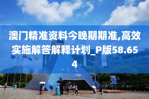 澳门精准资料今晚期期准,高效实施解答解释计划_P版58.654