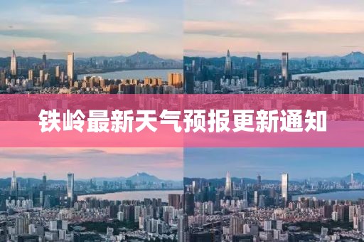 铁岭最新天气预报更新通知