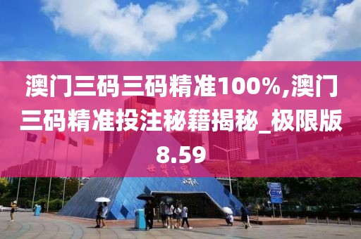 澳门三码三码精准100%,澳门三码精准投注秘籍揭秘_极限版8.59