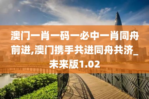 澳门一肖一码一必中一肖同舟前进,澳门携手共进同舟共济_未来版1.02