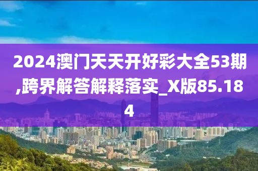 2024澳门天天开好彩大全53期,跨界解答解释落实_X版85.184