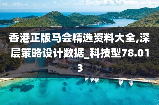香港正版马会精选资料大全,深层策略设计数据_科技型78.013