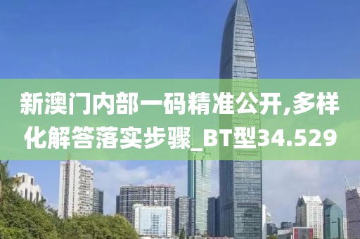 新澳门内部一码精准公开,多样化解答落实步骤_BT型34.529