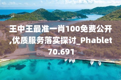王中王最准一肖100免费公开,优质服务落实探讨_Phablet70.691