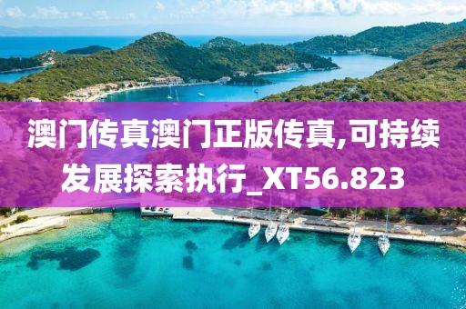 澳门传真澳门正版传真,可持续发展探索执行_XT56.823
