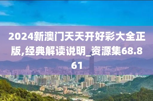 2024新澳门天天开好彩大全正版,经典解读说明_资源集68.861