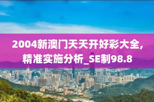 2004新澳门天天开好彩大全,精准实施分析_SE制98.8