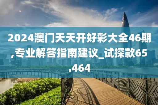 2024澳门天天开好彩大全46期,专业解答指南建议_试探款65.464