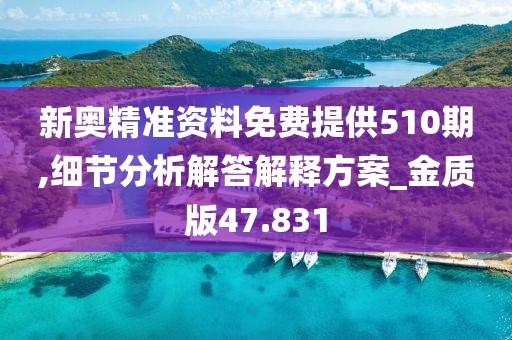 新奥精准资料免费提供510期,细节分析解答解释方案_金质版47.831