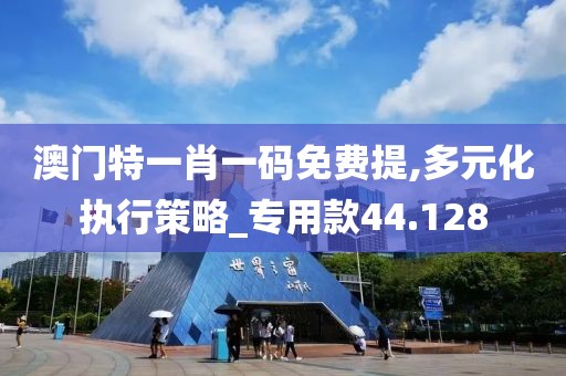 澳门特一肖一码免费提,多元化执行策略_专用款44.128