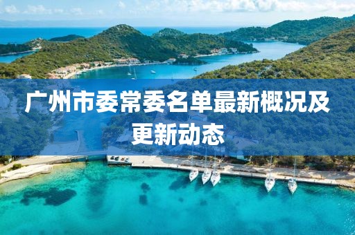 广州市委常委名单最新概况及更新动态