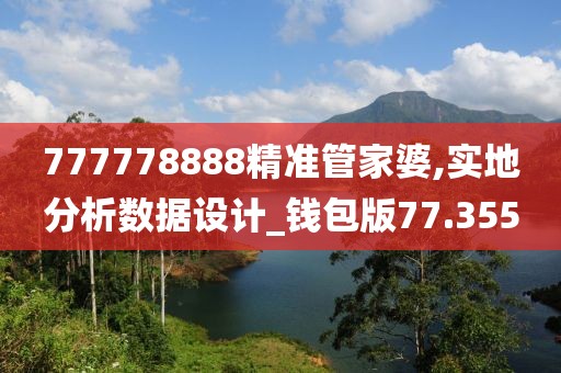 777778888精准管家婆,实地分析数据设计_钱包版77.355
