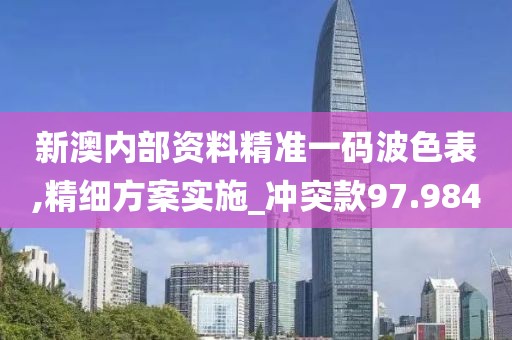 新澳内部资料精准一码波色表,精细方案实施_冲突款97.984