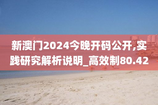 新澳门2024今晚开码公开,实践研究解析说明_高效制80.42