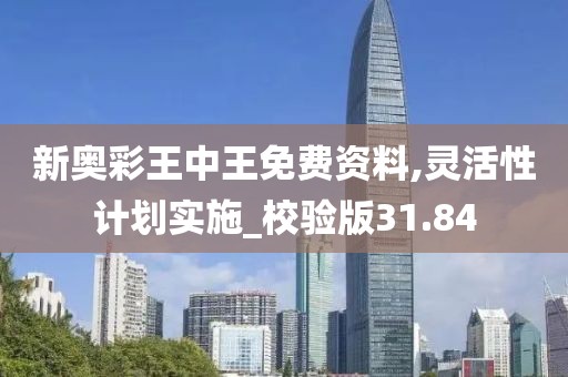 新奥彩王中王免费资料,灵活性计划实施_校验版31.84