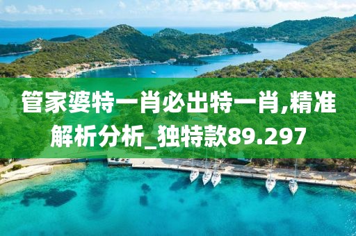 管家婆特一肖必出特一肖,精准解析分析_独特款89.297