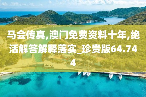 马会传真,澳门免费资料十年,绝活解答解释落实_珍贵版64.744