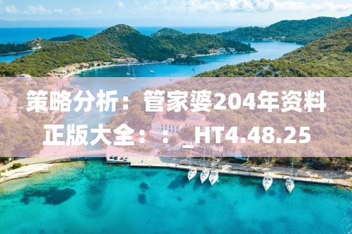 策略分析：管家婆204年资料正版大全：：_HT4.48.25