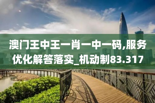 澳门王中王一肖一中一码,服务优化解答落实_机动制83.317