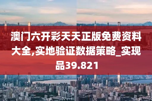 澳门六开彩天天正版免费资料大全,实地验证数据策略_实现品39.821