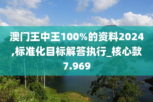 澳门王中王100%的资料2024,标准化目标解答执行_核心款7.969