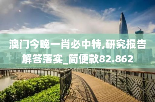 澳门今晚一肖必中特,研究报告解答落实_简便款82.862