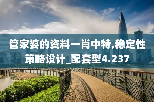 管家婆的资料一肖中特,稳定性策略设计_配套型4.237