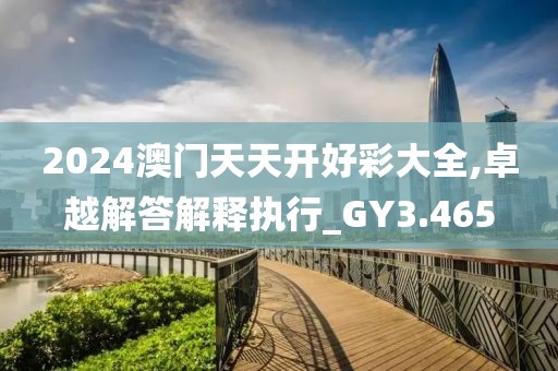 2024澳门天天开好彩大全,卓越解答解释执行_GY3.465