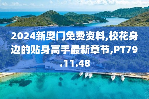 2024新奥门免费资料,校花身边的贴身高手最新章节,PT79.11.48